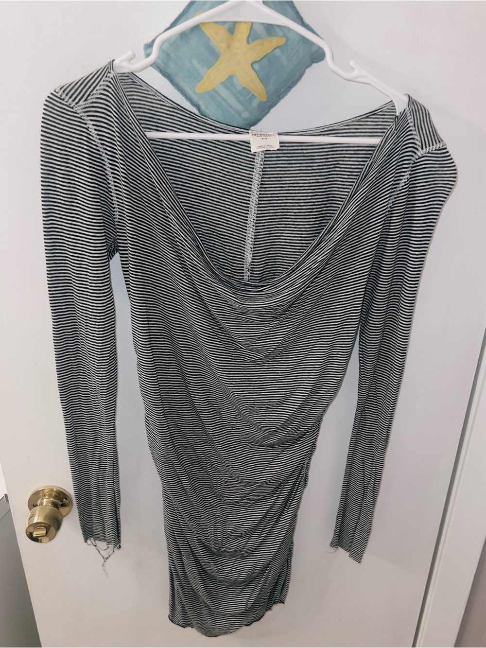 Intimately free people medium striped bodycon dress